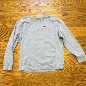 Nike Men's light blue long sleeve
